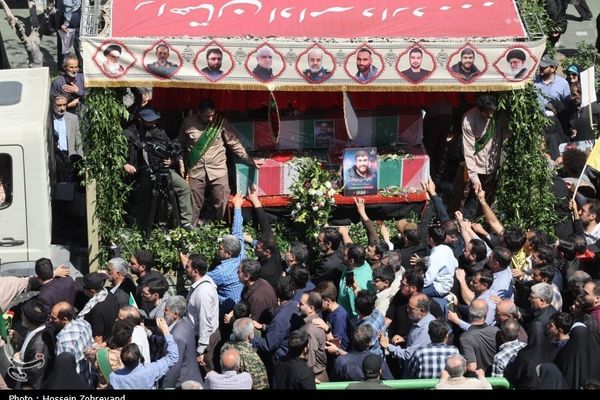 Iran Holds Funeral For IRGC Officers Killed In Damascus Consulate Strike