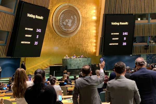 Iran Abstains On UN Resolution Deploring Russian Invasion