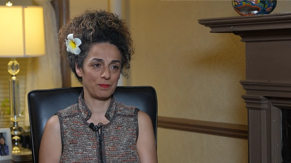 Masih Alinejad, US-based Iranian activist. FILE PHOTO
