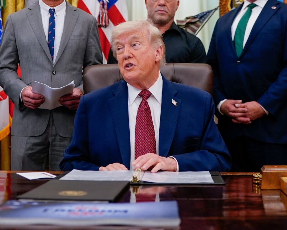 Trump rejects Hormuz pressure, says Iran cannot blackmail US