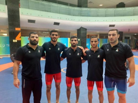 گلیج و کریمی طلایی شدند؛ کسب چهار مدال توسط آزادکاران در بازیهای اسلامی