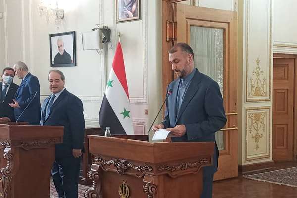 Iran's Says Relations Between Arab States And Israel Bad For Region