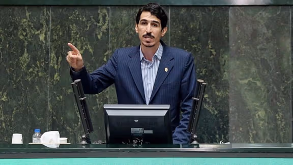 Iranian lawmaker Malek Shariati (undated)