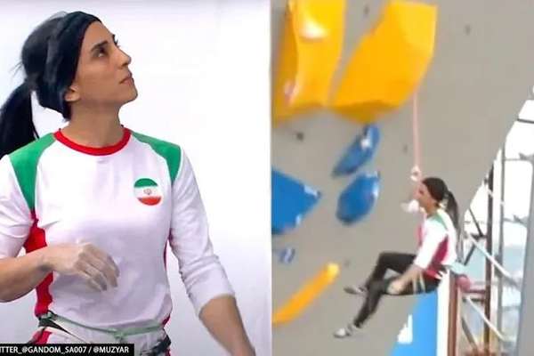 Questions Abound On Iranian Climber Who Competed Unveiled