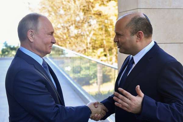 Putin Says Talks With Israel's Bennet 'Very Productive'