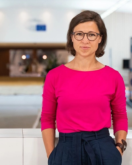 Member of the European Parliament Hannah Neumann