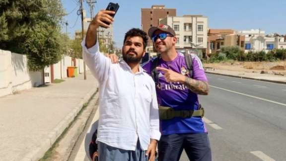 Santiago Sánchez (right)