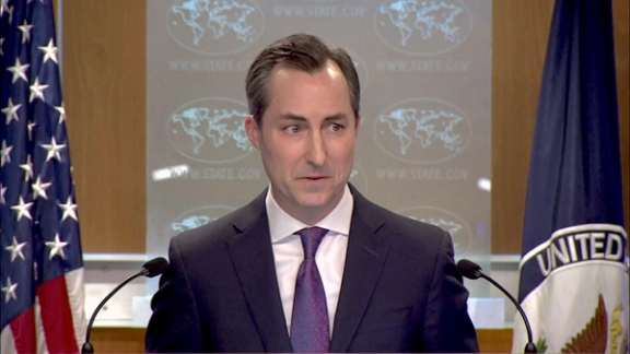 US State Department Spokesperson Matthew Miller
