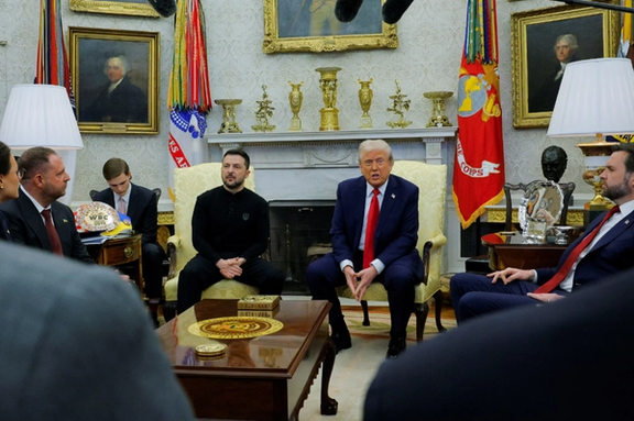 Trump and Zelenskyy in the White House