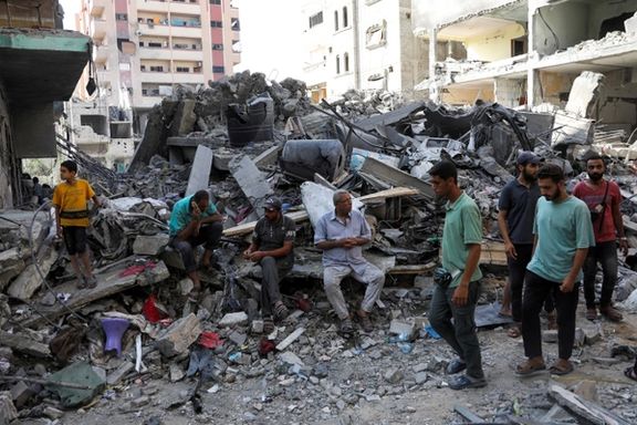 تخریب گسترده ساختمانهای مرکز غزه در پی عملیات اسرائیل برای آزادی گروگانها، ۲۰ خرداد