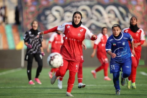 Played but barely seen: Iran's first women's derby makes history