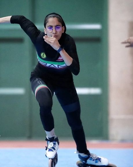 رومینا سالک در جام جهانی اسکیت در ایتالیا، قهرمان شد