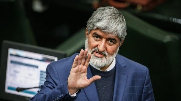 Former deputy speaker of parliament, conservative politician Ali Motahari