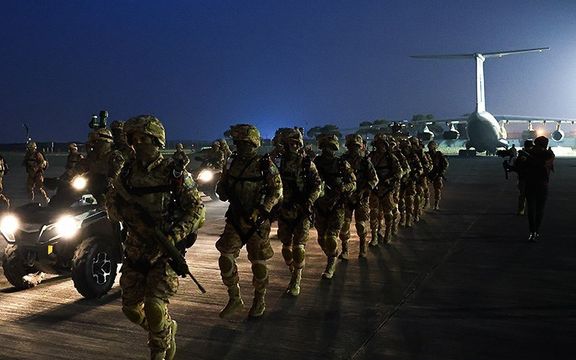 تیپ نخبه صابرین سپاه شبانه به خوزستان منتقل شد