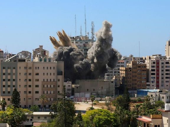 اسرائیل برخی مدارک حمله به ساختمان پایگاههای خبری در غزه را به آمریکا داد