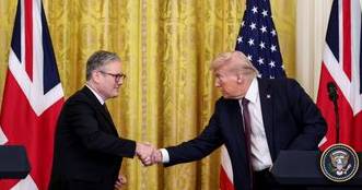 British PM tells Trump Ukraine peace deal must not reward Iran