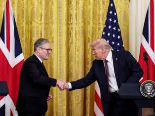 British PM tells Trump Ukraine peace deal must not reward Iran