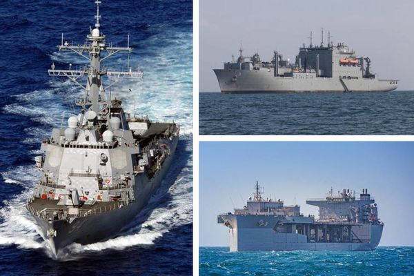 Israeli, American Navies Launch Military Exercise In Red Sea