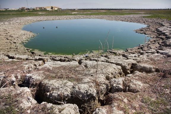 A view from Sarab Niloufar lake in Kermanshah province in a recent photo