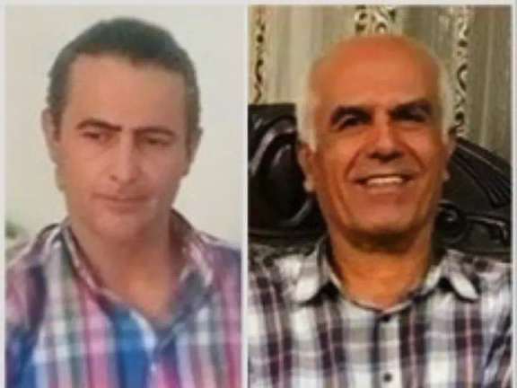 Behrouz Ehsani Eslamloo and Mehdi Hassani, political prisoners who were sentenced to death in September, 2024.