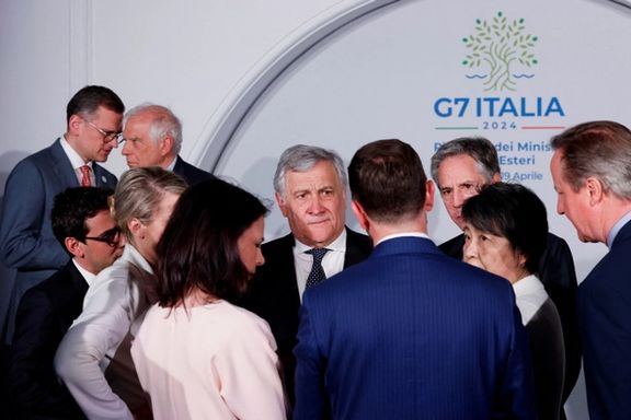 وزیر خارجه ایتالیا در نشست جی-۷ خواهان کاهش تنش در خاورمیانه و تحریم ایران شد
