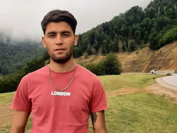 Alireza Hosseini Khoms, a young Iranian protester shot dead by security forces.
