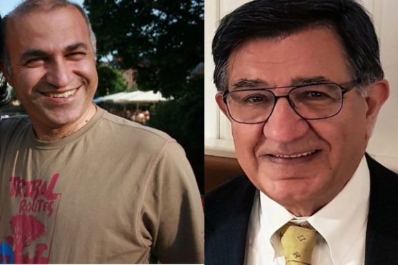 Kamran Ghaderi (left) and Masoud Mossaheb