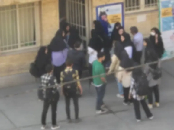 A group of students at Tehran’s from Amirkabir University (April 2024)