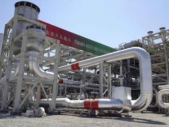 A general view shows a gas processing plant during a launching ceremony at Galkynysh gas field in eastern Turkmenistan September 4, 2013.