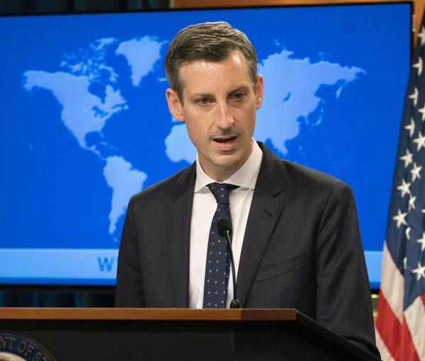 الخارجية الأميركية: نستخدم كل الوسائل لمحاكمة المتورطين في قمع الشعب الإيراني