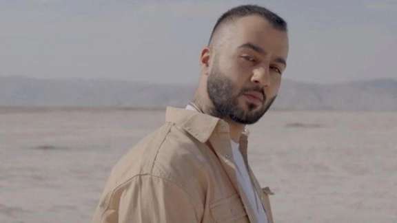 An undated photo of Iranian rapper Toomaj Salehi