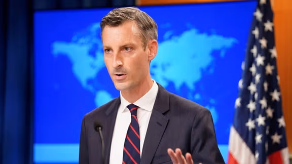 US State Department Spokesperson Ned Peice