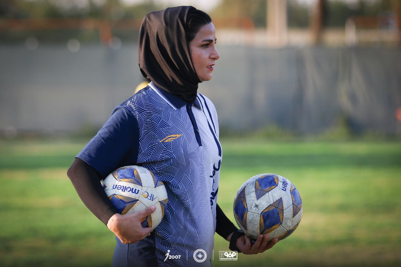 زهره جعفری مربی سپاهان