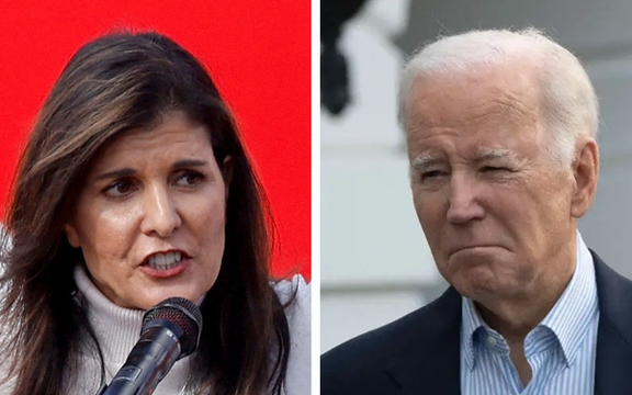 نیکی هیلی: سه سرباز آمریکایی کشته شدند چون بایدن از سایه خودش میترسد