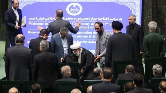 احمد جنتی در افتتاحیه مجلس دوازدهم