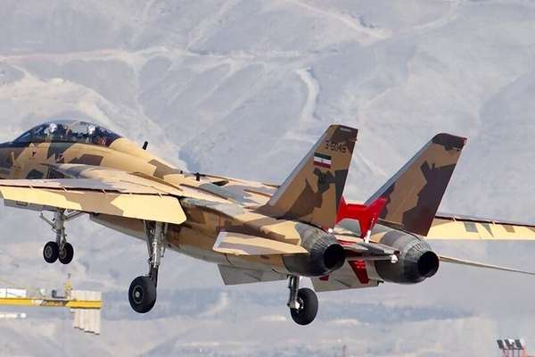 Iranian Air Force F-14 Crashes Near Esfahan Due To Engine Fault