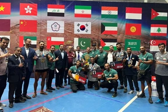 تیم ملی پرورش اندام ایران قهرمان آسیا شد