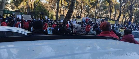 Firefighters protested in several cities in January demanding higher pensions.