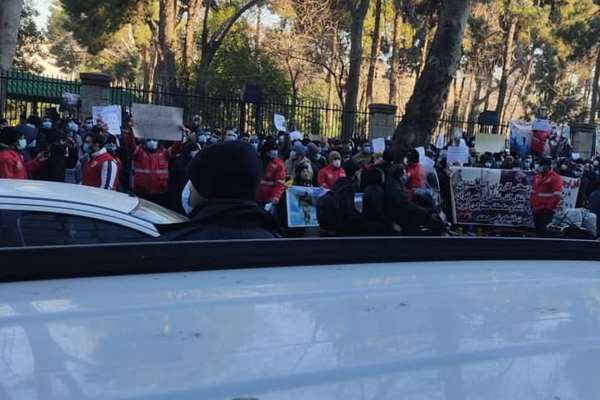 Firefighters Hold Protest In Tehran Demanding Higher Pay