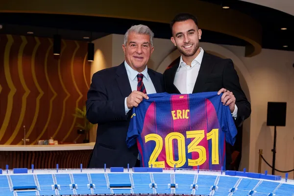 قرارداد اریک گارسیا با بارسلونا تا سال ۲۰۳۱ تمدید شد