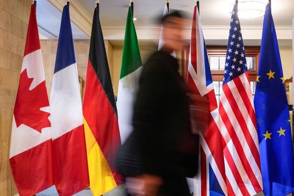 گروه هفت با محکوم کردن سرکوبهای فرامرزی: با اقدامات جمهوری اسلامی مقابله میکنیم