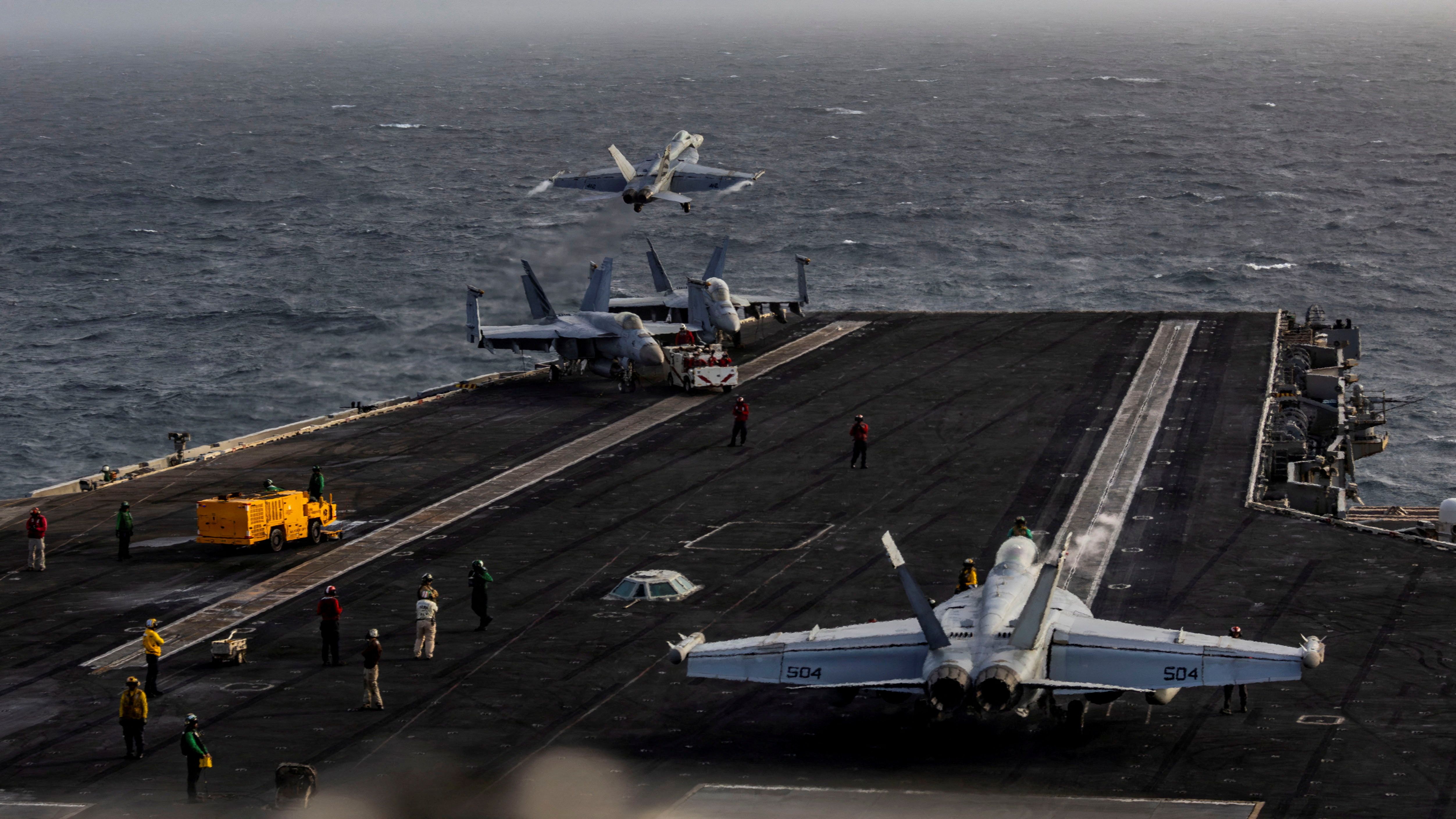 US piles pressure on Iran while Tehran says no decision on talks 