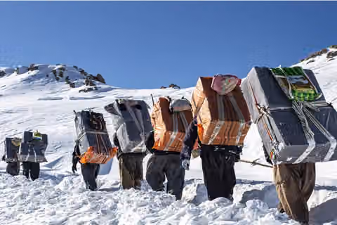 Poverty pushes Iranian children into hazardous border work
