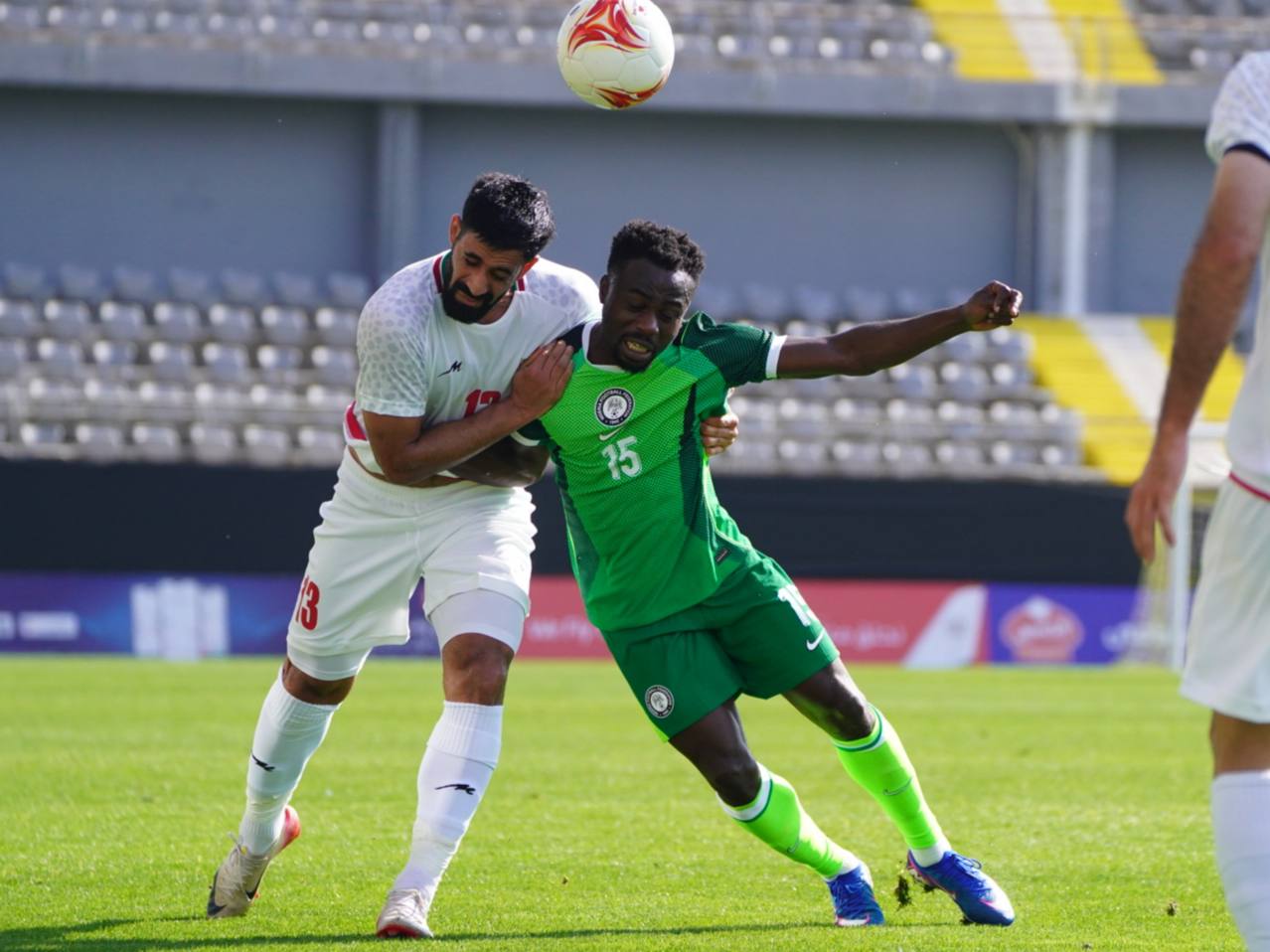 باخت تیم ملی به نیجریه در مسیر آماده‌سازی جام جهانی آمریکا در روز بیست‌وهشتم جنگ