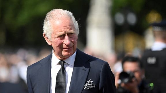 King Charles III of Britain on September 9, 2022