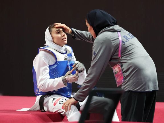 بازیهای آسیایی هانگژو؛ ناهید کیانی، امید طلای تکواندو، حذف شد