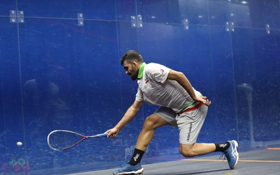 با پیروزی برابر رقیب کویتی؛ سپهر اعتمادپور، اولین قهرمان ایرانی اسکواش غرب آسیا
