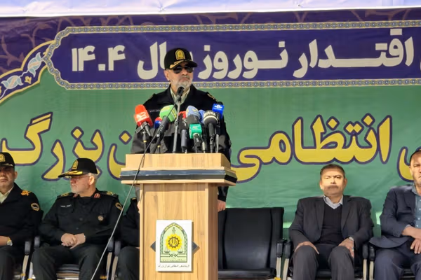 Border closures mark Iranian police plans for new year