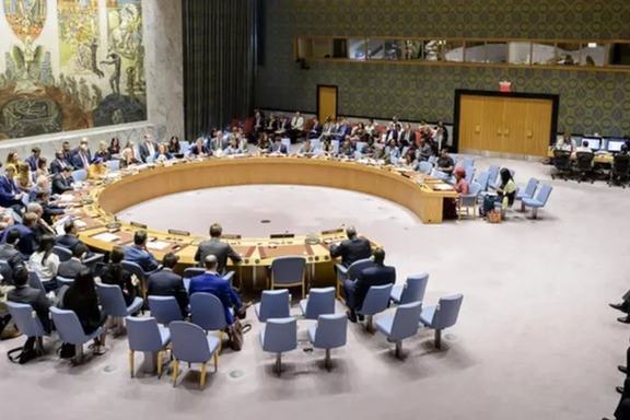UN Security Council in session. File Photo
