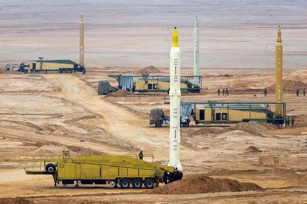 استقرار گسترده موشکها و سامانههای راداری سپاه پاسداران در مرز ایران و عراق